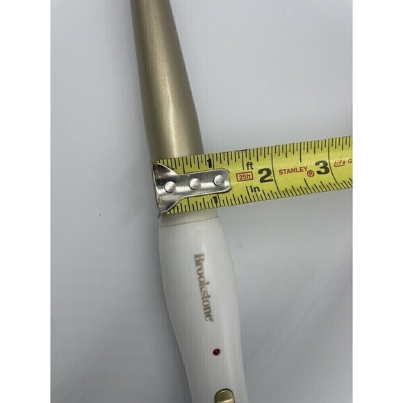 Brookstone glamour waves conical curling wand Iron 1” - Picture 5 of 7